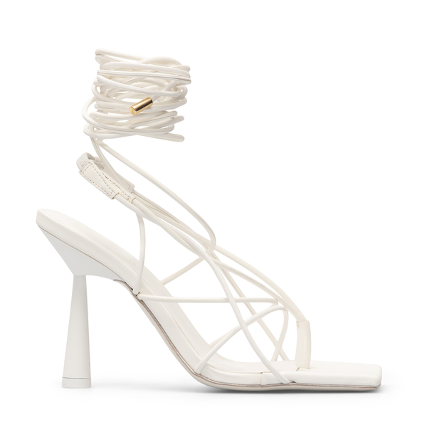 Thong sandals with heel and laces                                                                                                                     Gia Borghini ROSIE 6 back